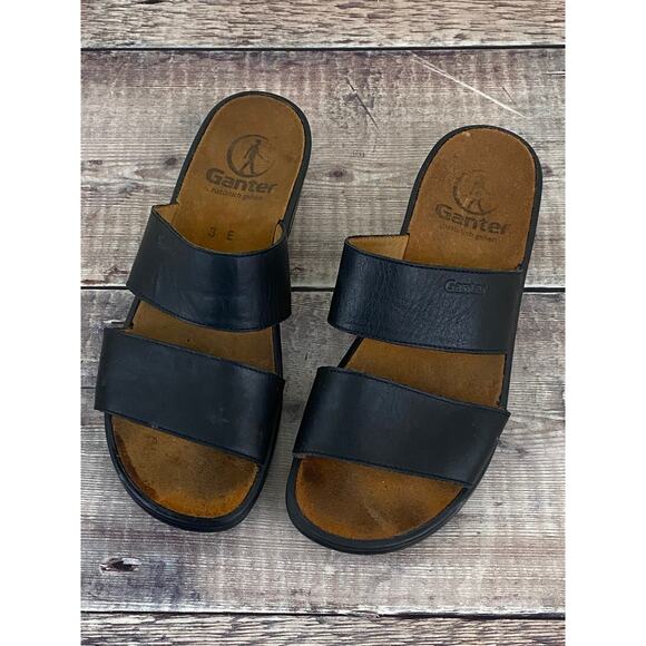Ganter Womens Slide Leather Sandals UK Size 3 EUR 35.5 US 5.5 - Picture 1 of 12